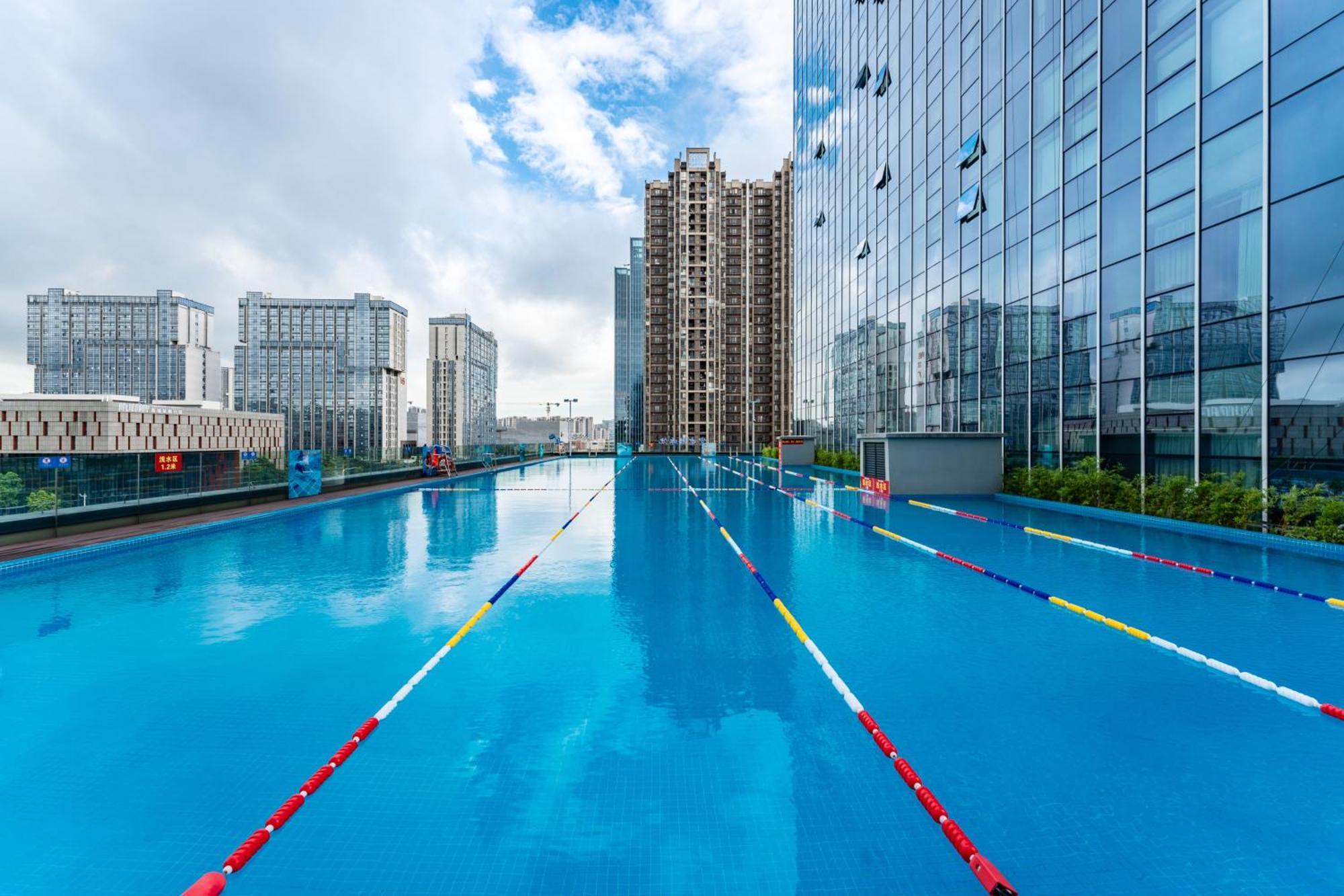 Oness Executive Hotel Guangzhou Huangpu Luogang - Free Shuttle Bus For Canton Fair المظهر الخارجي الصورة
