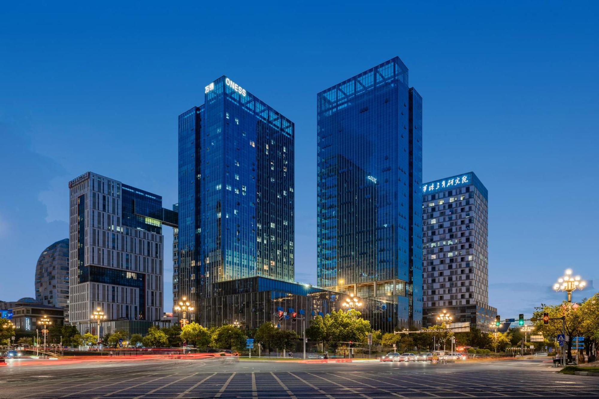 Oness Executive Hotel Guangzhou Huangpu Luogang - Free Shuttle Bus For Canton Fair المظهر الخارجي الصورة