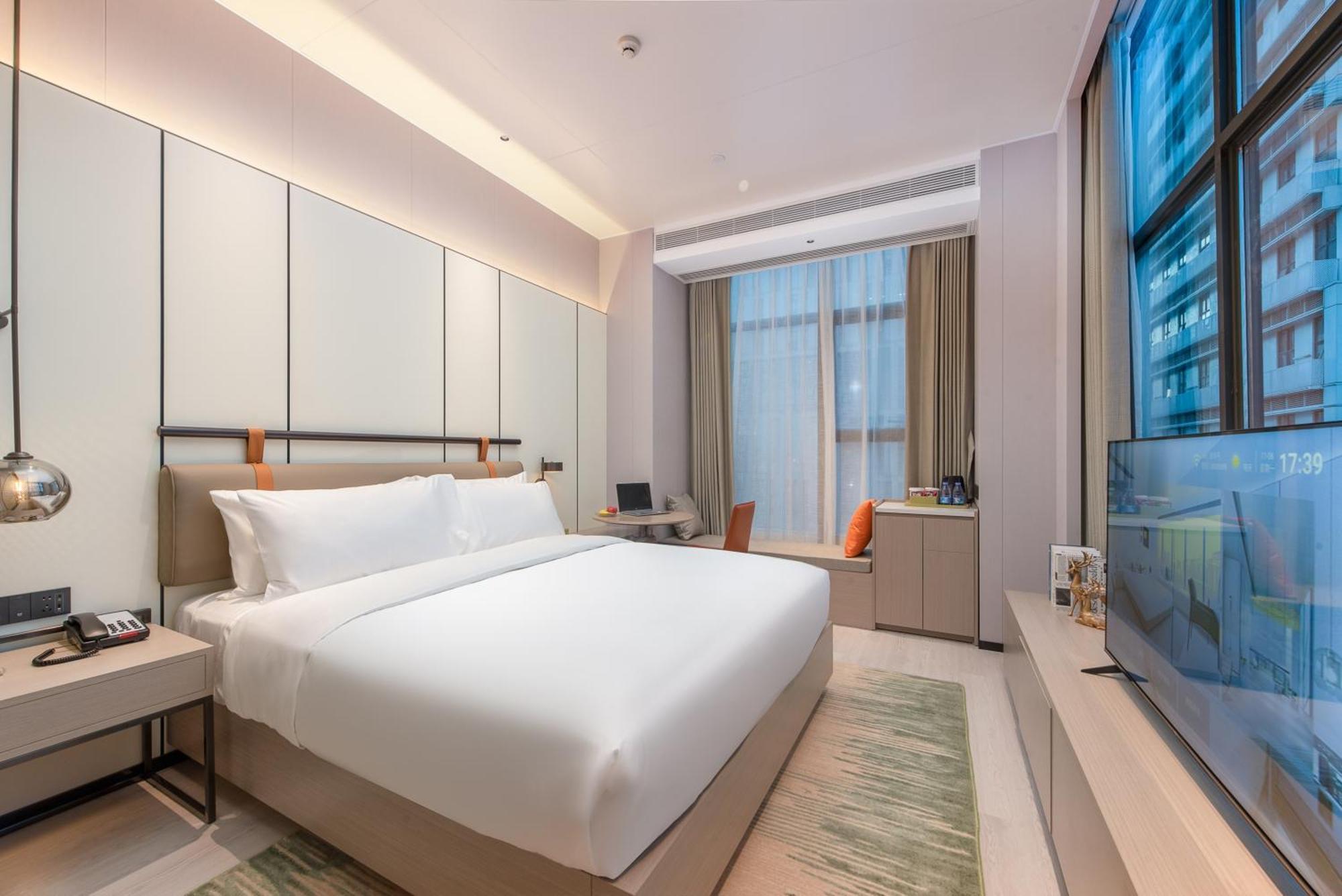 Oness Executive Hotel Guangzhou Huangpu Luogang - Free Shuttle Bus For Canton Fair المظهر الخارجي الصورة