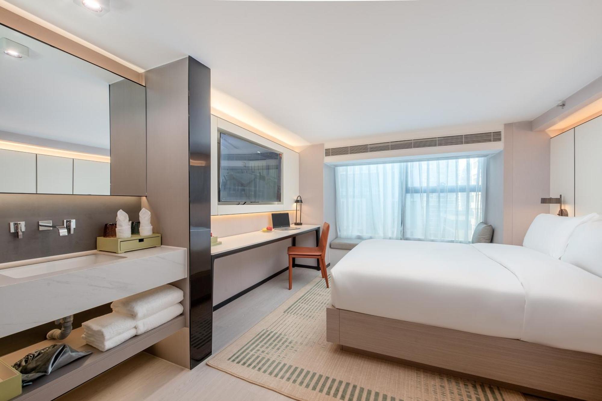 Oness Executive Hotel Guangzhou Huangpu Luogang - Free Shuttle Bus For Canton Fair المظهر الخارجي الصورة