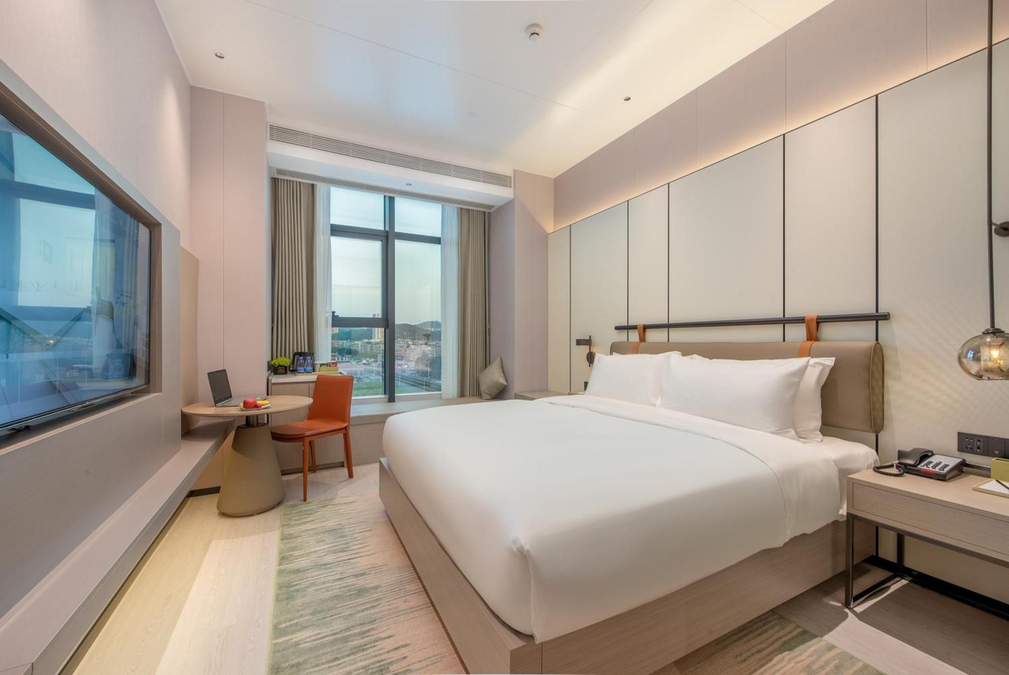 Oness Executive Hotel Guangzhou Huangpu Luogang - Free Shuttle Bus For Canton Fair المظهر الخارجي الصورة